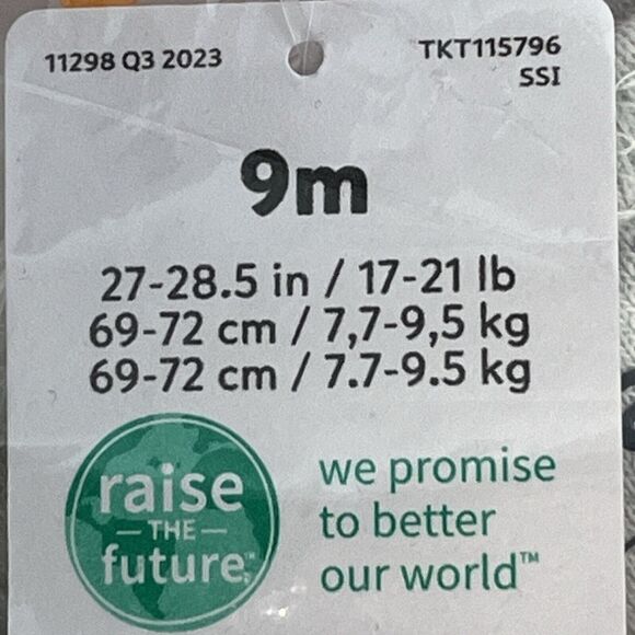 Carters Just One You Infant Baby Gray 2 Pc Merry And Bright Coordinated Set New! - Picture 15 of 15